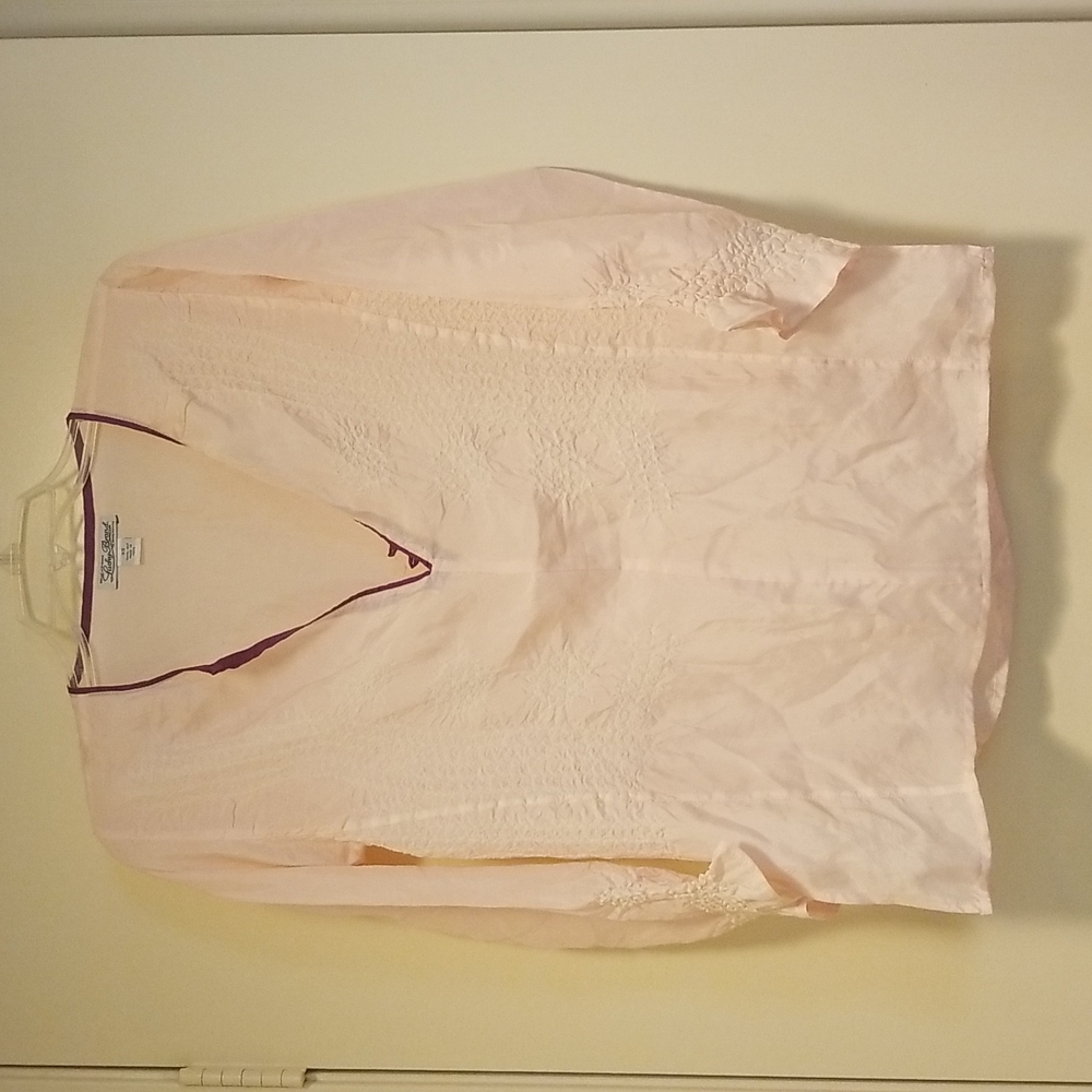 Lucky Brand Silk blouse Pink Size XS